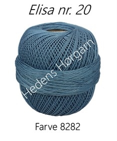 Elisa hæklegarn nr. 20 farve 8282 gråblå